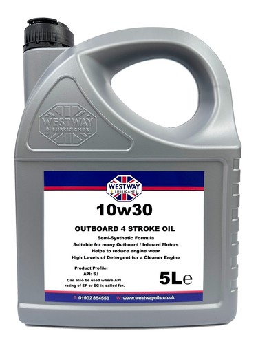 Stroke outboard oil - 4-stroke, 10w30